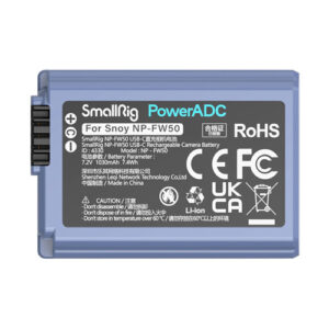 Bateria Recargable SmallRig NP-FW50 con cable USB-C (4330)