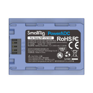 Bateria Recargable SmallRig NP-FZ100 con cable USB-C (4265B)