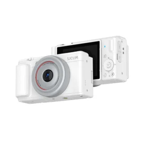 Camara Digital SJCam ZV200 de 80megapixels, 5K, estabilización. Color Blanco