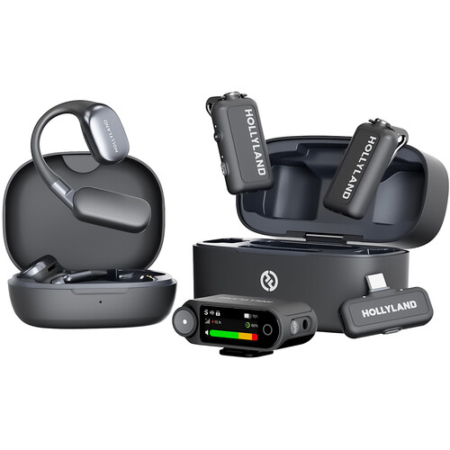SKU3485-1 Micrófonos Inalámbricos Hollyland Lark Max 2 Ultimate Combo