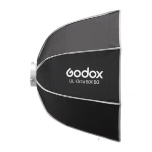 Softbox Godox UL-BOX-OCTA-60 tipo sombrilla con acople Bowens, diametro 60cm
