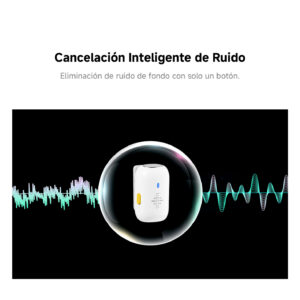 Micrófono doble Luucco Minipods-K2, puerto USB-C